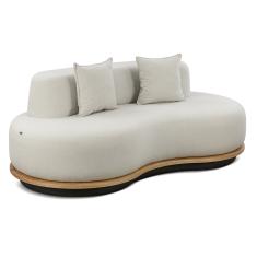 Sofá Curvo 3 Lugares Lagoon