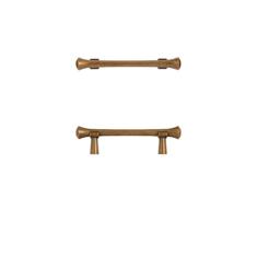 O armário de aço inoxidável de bronze antigo segura os botões da barra de t puxadores modernos da gaveta para a ferragem do armário de cozinha para o quarto, rb, 76mm,1