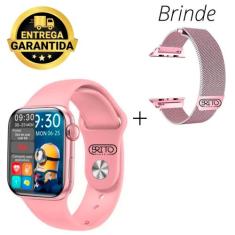 Relogio Smartwatch Inteligente HW16 44mm Tela Infinita + Pulseira Meta