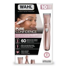 Aparador de pelos pure confidence rose conforto para uma depilação suave