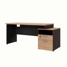 escrivaninha yaris 2 gv ameixa e preta 150 cm