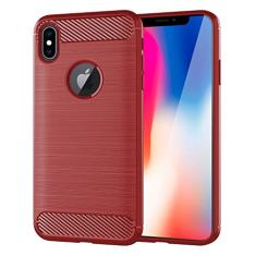 Capa para Apple iPhone X, sensação macia, proteção total, anti-arranhões e impressões digitais + capa de celular resistente a arranhões para Apple iPhone X