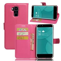 DOOGEE Y6 Capa, carteira flip de couro PU premium com compartimento para cartão, suporte e fecho magnético [capa interior TPU à prova de choque] Compatível com DOOGEE Y6