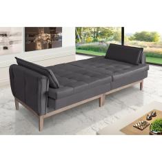 Sofá Cama Rivieira 2,50m-preto