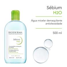 Água Micelar Demaquilante Bioderma Sébium H2O Antioleosidade com 500ml 500ml