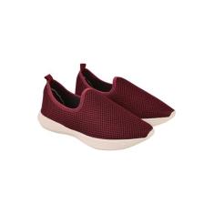 Tenis Feminino Meia Sem Cadarço Slip On Calçar Furadinho - Cazzani, 39