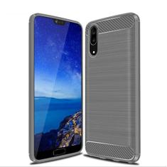 Capa para Huawei P20, toque macio, proteção total, anti-arranhões e impressões digitais + capa de celular resistente a arranhões para Huawei P20