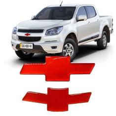 Gravata Adesiva Resinada S10 2012 à 2017 Vermelho Refletivo - SPORTINO