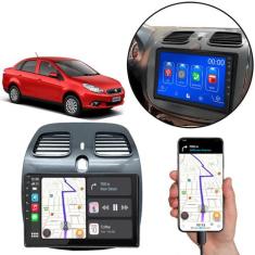 Kit Multimidia Carplay Grand Siena 2013 a 2021 9 Pol MP5 BT TouchScree
