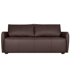 Sofá Decorativo Sala de Estar Lily 3 Lugares 220cm Couro Café G34 - Gr