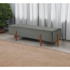 Recamier Luxo Madeira Maciça Zurik