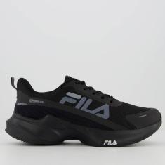 Tênis Fila Progress Lite Preto e Cinza-Masculino