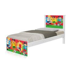Cama Solteiro Futebol Meninos