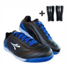 Kit Caneleira e Tênis Futsal Chuteira Futebol De Salão Uny Linha Conte