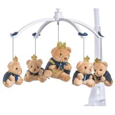 Móbile para berço musical e giratório Príncipe Marinho - Sleepbaby Mób