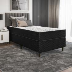 Cama Box Solteiro Molas Ensacadas Individualmente 88x188 Michelle Umaflex