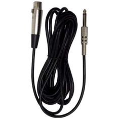 Microfone Dinâmico Profissional MXT M-78 + Cabo 3 Metros