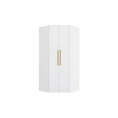 Guarda-Roupa de Canto 2 Portas Kappesberg Adapt Branco