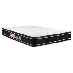 Colchão King Espuma D33 Black White air Double Face Euro Pillow (193x203x27) - Castor