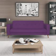 Sofá 3 Lugares 200cm Marisa Suede Yescasa