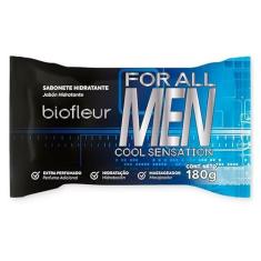 Sabonete em Barra Hidratante Biofleur Men Cool Sensation 180g