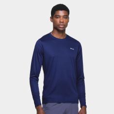 Camiseta Fila Basic Sports Masculina-Masculino