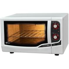 Forno Elétrico de Bancada Fischer com Dourador com Timer 44L Branco Go