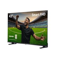 Smart TV Toshiba 43 Polegadas FHD VIDAA 43V35RS, Preto, Bivolt