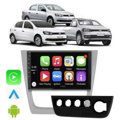 Kit Central Multimidia Android Auto Gol Saveiro Voyage G6 2012 2014 20