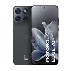 Smartphone Motorola Edge 70, 5G, Gadget Gray, 256GB, 8GB RAM e Câmera Tripla de 50MP