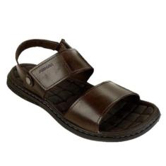 Sandalia Papete Casual Masculino Couro Pegada 131286