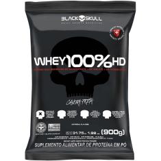 Refil Whey 100% Hd Chocolate 900G - Black Skull