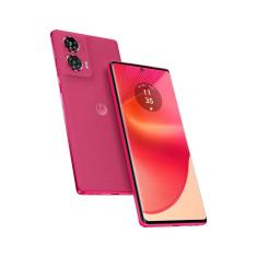 Smartphone Motorola Edge 50 Fusion 5G Pink com 256GB, Tela 6.7”, 8GB RAM, Câmera com Moto AI, IP68 e Processador Snapdragon