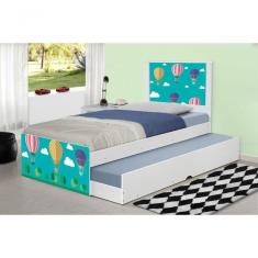 Bicama Balões No Céu Com Colchões