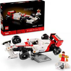 LEGO Ayrton Senna e Sua McLaren MP4-4 Icons 693 pçs 6470464 - 10330