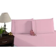 Jogo De Lençol Queen Size 03 Peças 100% Algodão 180 Fios - rt enxovais