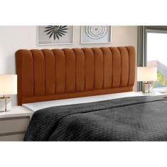 Cabeceira Cama Box Estofada Madeira Queen Size Ômega - D'Julia, Terrac