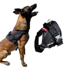 Coleira Peitoral para Cachorro Estilo SWAT - Tamanho Extra Grande - Ca