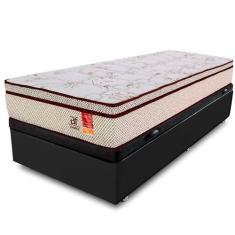 Cama Box Baú Solteiro (Box + Colchão) Molas Ensacadas BF Colchões 88x1