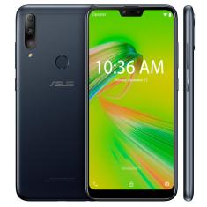 Smartphone Asus ZenFone Max Shot ZB634KL Preto 64GB, Tela 6.2", Dual Chip, Câmera Traseira Tripla, Android 8.1, Processador Octa Core e 4GB RAM