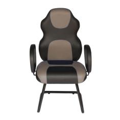 Cadeira Gamer Interlocutor Linha Gamer Racing Bege