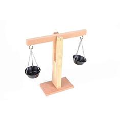 Brinquedo Educativo Balança de madeira 23x20cm - CARLU