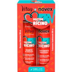 Kit Shampoo e Condicionador Novex Doctor Rícino 300ml