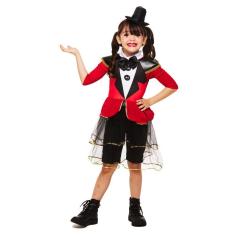 Fantasia Mágica Infantil Roupa Carnaval + Cartola Capa Luvas