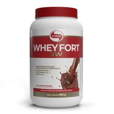Whey Fort 3W Blend De Proteínas 900G Mochaccino Vitafor