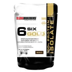 Whey Protein Isolado Six Gold 2 Kg Exclusivo - Bodybuilders-Unissex