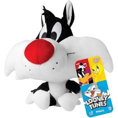 Brinquedo de Pelúcia Frajola 25cm Boneco Super Macio Hipoalergênico Brinquedo Looney Tunes