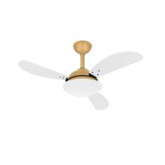 Ventilador De Teto Fly 3 Pás Dourado Silencioso Ventax 110V, 110V