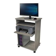 Escrivaninha/Mesa de Computador (Duas Prateleiras) Todas as Cores - Ej