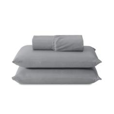 Jogo De Lençol casal com elastico  3 Peças   200 Fios lençol casal com